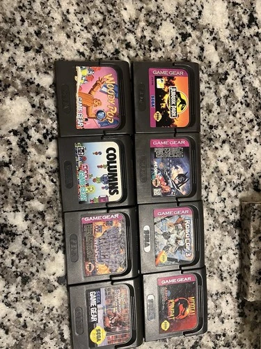 Sega Game Gear Lot (8)
