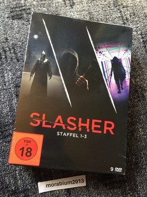 SLASHER - STAFFEL 1 + 2 + 3 - DVD - NEU - Season 1-3