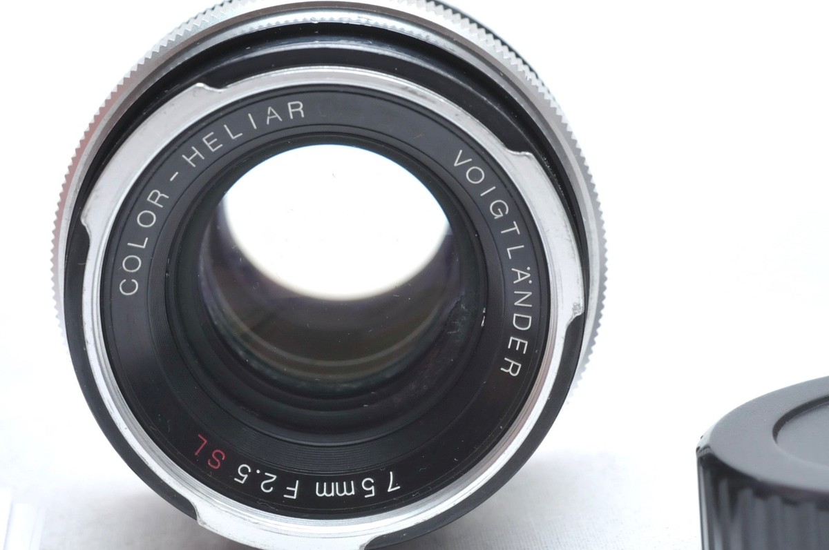 Voigtlander COLOR HELIAR 75mm F2.5 SL Lens Nikon F | eBay