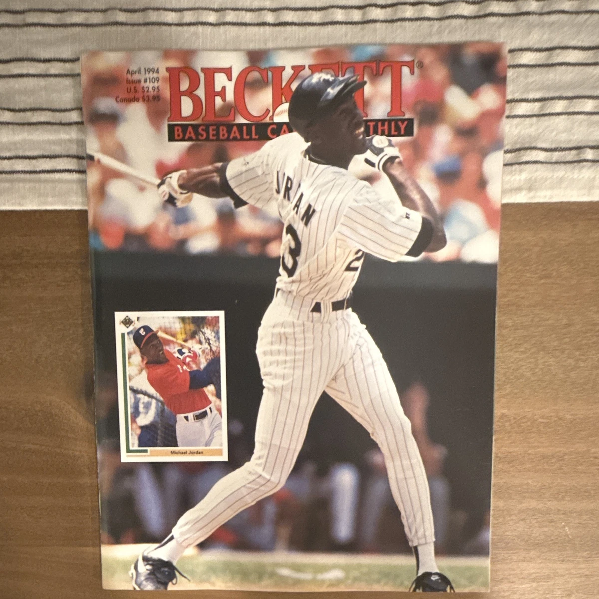 Michael Jordan Chicago White Sox Baseball Vintage Sports