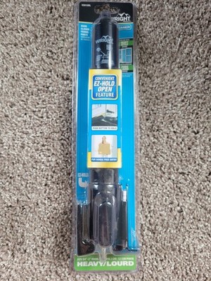 Wright Products Black Heavy Duty Pneumatic Screen and Storm Door Closer V150BL