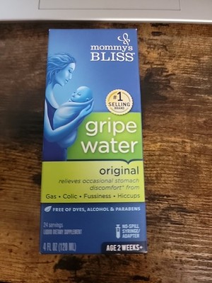 Mommy's Bliss Gripe Water Original Infant Gas&Colic Relief 2 Weeks BB38
