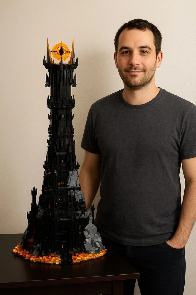 The Lord of the Rings Tower of Barad-dûr Building Set – 5471 Pieces NO BOX - Image 4 of 4