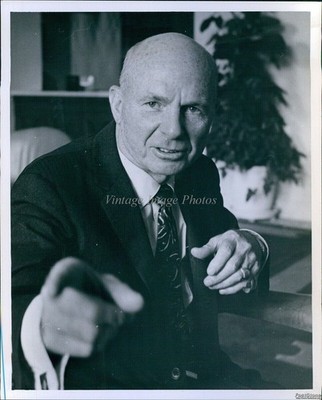 1971 Pres W Frank Aycock Jr Southern Newspaper Publishers Business Photo 8x10