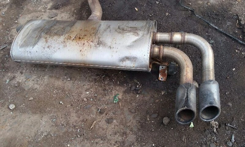 Выхлопная труба в сборе 2016 BMW X3 - Изображение 2 из 4