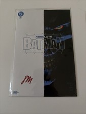 Absolute Batman #21 Seth Mann Cardstock Signe...