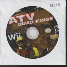 ATV Quad Kings Nintendo Wii Used Video Game Only Sleeved No Case