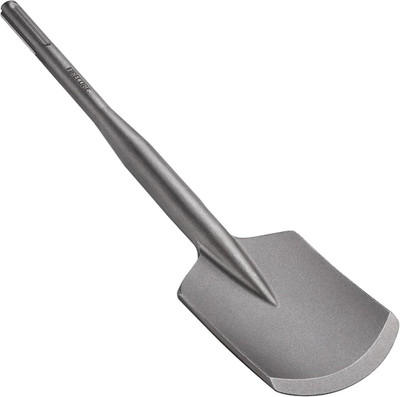 SDS Max Clay Spade,  4-1/2 In. X 17 In. Steel Drill Shovel Bit for SDS Max Rotar