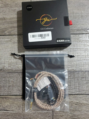 GUCraftsman 5N OFC Copper+Graphene Braid Replacement Cable for AKG N30 N40 4.4mm