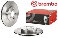 2X Bremsscheibe Brembo 09722510 2 Bremsscheiben FüR Toyota