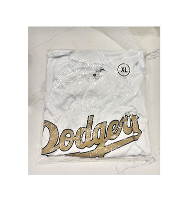Will Smith #16 Dodgers Golden Player Jersey 06/18/25 2025 SGA XL