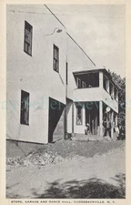 Cuddebackville NY - GENERAL STORE & AUTO GARAGE - Postcard Orange County