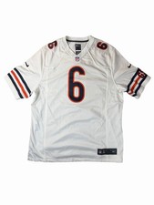 Nike Chicago Bears Jay Cutler 6 Jersey White NFL On Field XL NWT READ