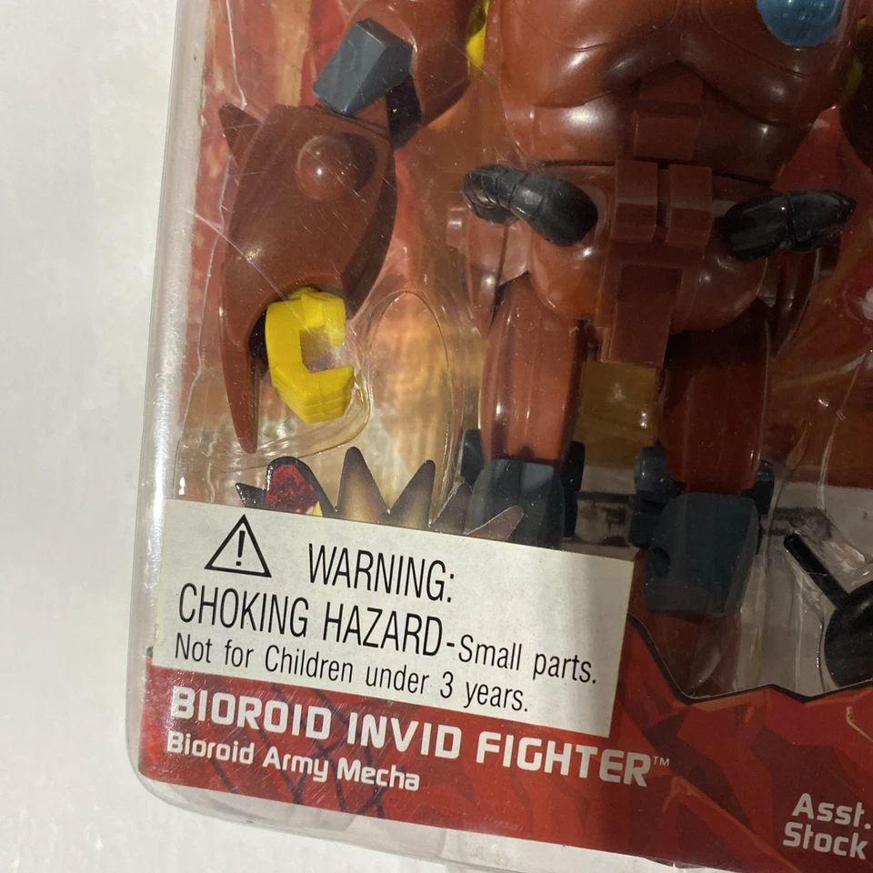Exo Squad Robotech BIOROID INVID FIGHTER 1994 Sealed NEW MOC - Image 3 of 4