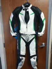 2 Peice Women’s REV’IT Motorcycle Leather Race Suit SIZE S