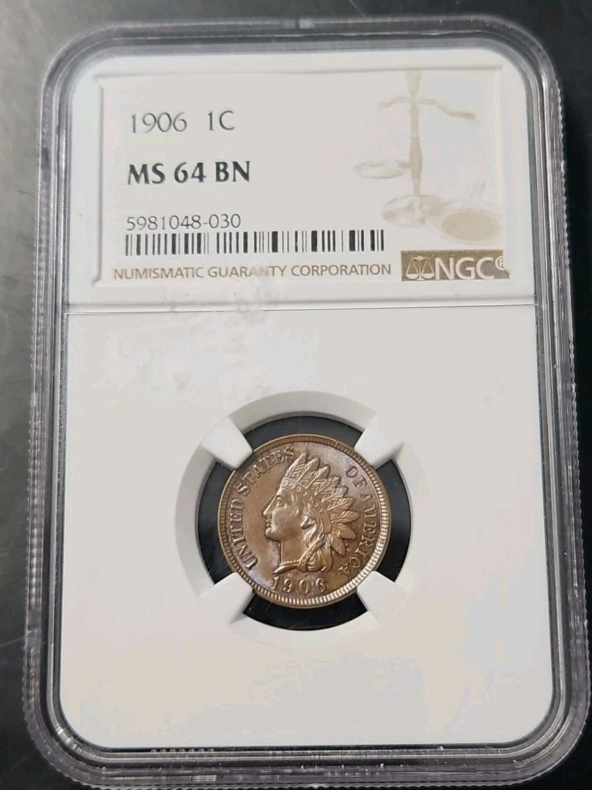 NGC Grade MS 64 Indian Head Small Cents (1859-1909) for sale | eBay