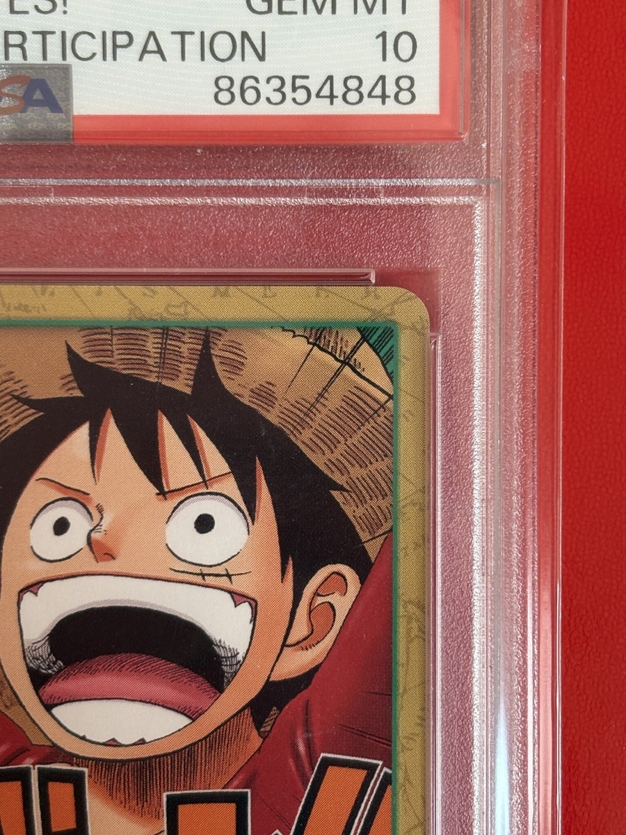 PSA 10 I'm Gonna Be King of the Pirates!! P-024 Promo Luffy ONE