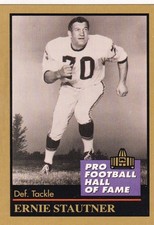 Ernie Stautner Pittsburgh Steelers HOF Enor 103 Football Card 1991