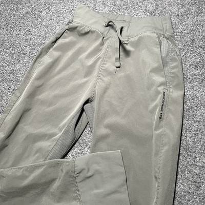 Abercrombie Kids YPB Jogger Pants Girls 7/8 Gray Stretch Lightweight Sweatpants