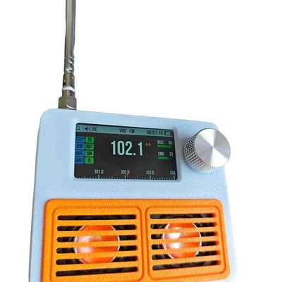 Si4732 FullBand Tragbares Radio mit FM AM SW LW AIR Band und IPS Farbbildschirm