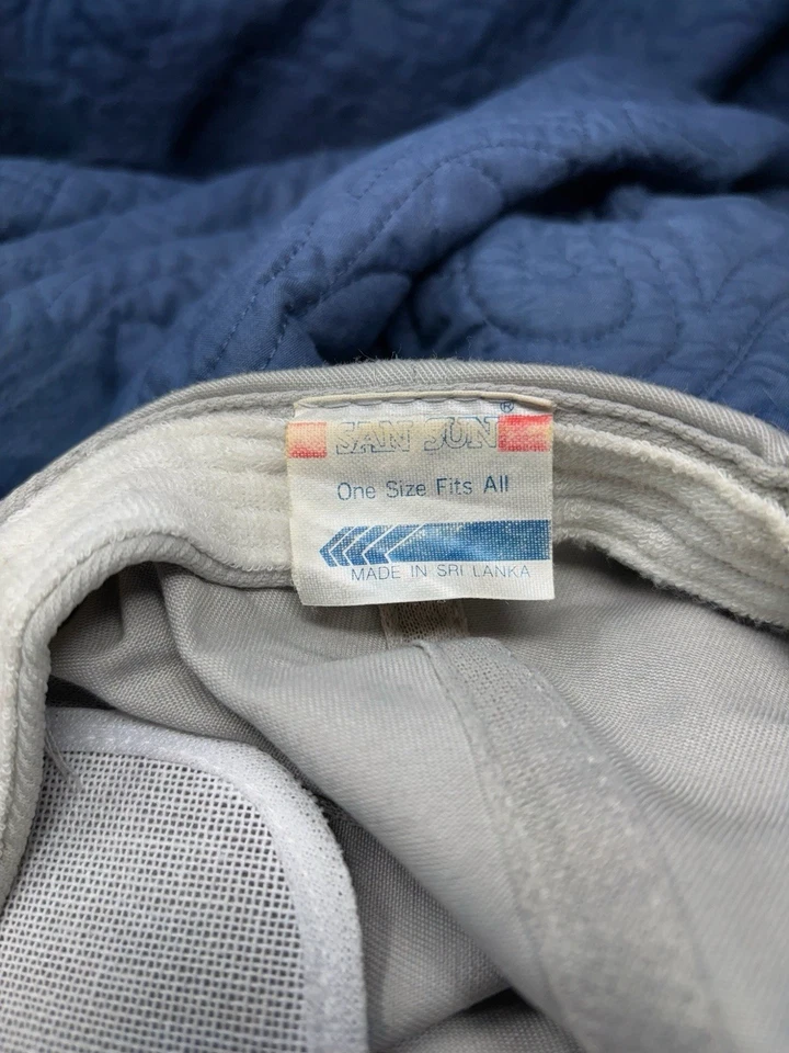 VTG 2003 Mopar Million Eldora Speedway Racing Hat Gray Rope Trucker Cap USA Car - Image 3 of 4