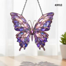 Custom Name Butterfly Personalized Suncatcher Acrylic Window Decor