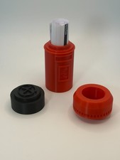 British Post Box Geocache Container – With Built‑In Stamp!