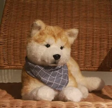 Chongker Shiba Inu Plush toy Real Dog Stuffed toy -Pure handmade cute A A