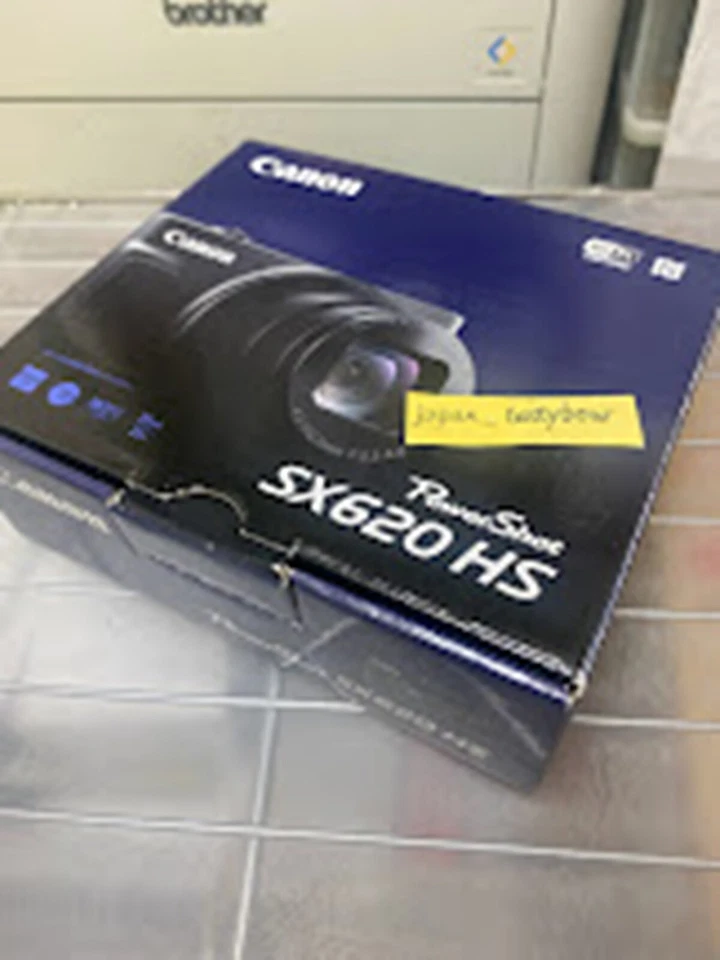 Canon Compact Digital Camera PowerShot SX620 HS Black Power Shot English Menu - Image 3 of 4