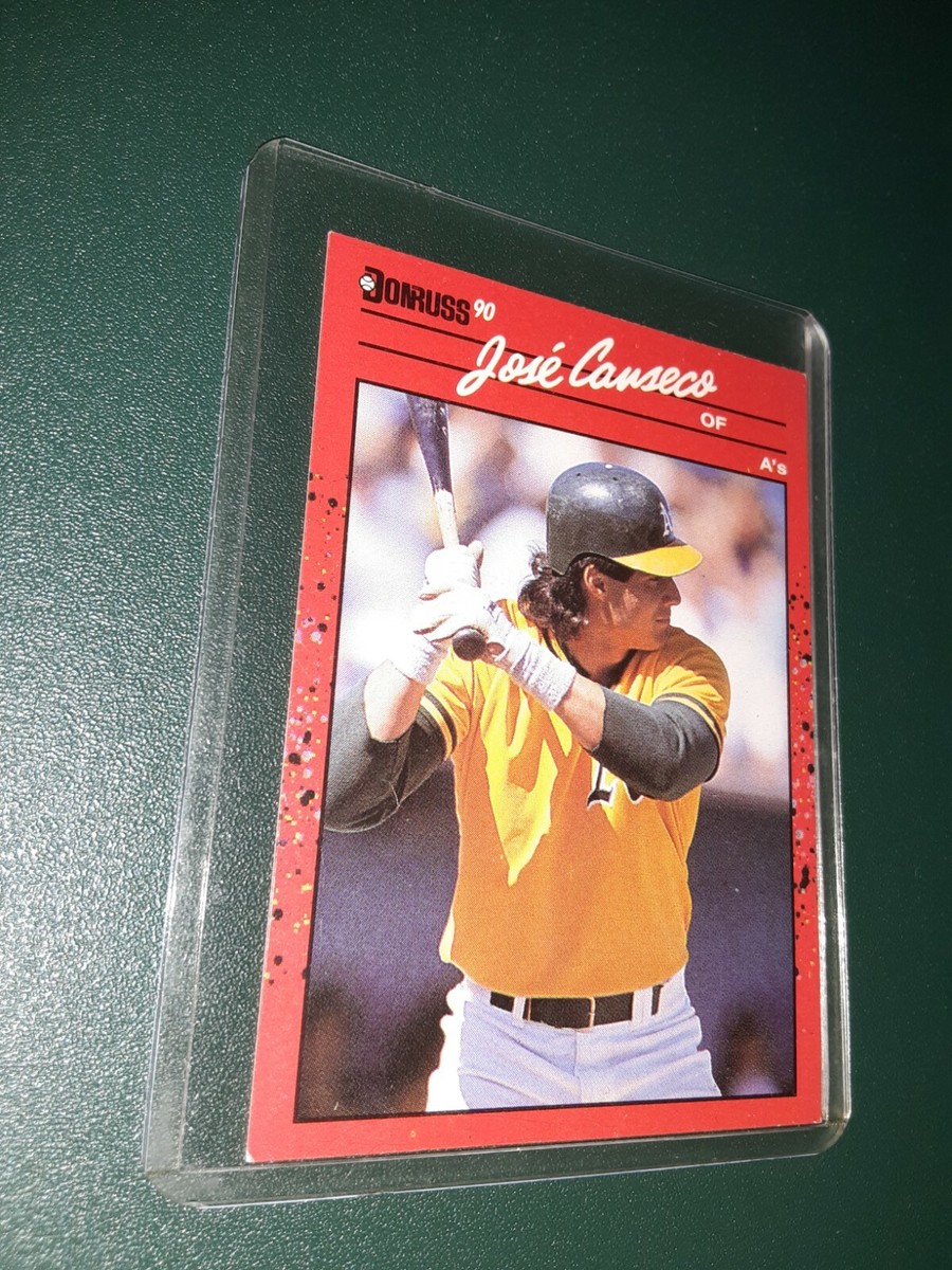 1990 Donruss card #125 - Jose Canseco *ERROR* Baseball Card MINT