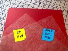 1/2 yard Pellon 807 Wonder-Web Fusible Clear No Backing B2G1