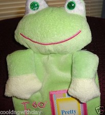 DANDEE PRETTY AS A PICTURE DESIGN HEIGHT PLUSH FROG GROWTH CHART