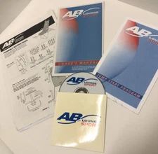 AB Lounge Sport Exercise Workout DVD & Owner’s Manual Instructions Paperwork