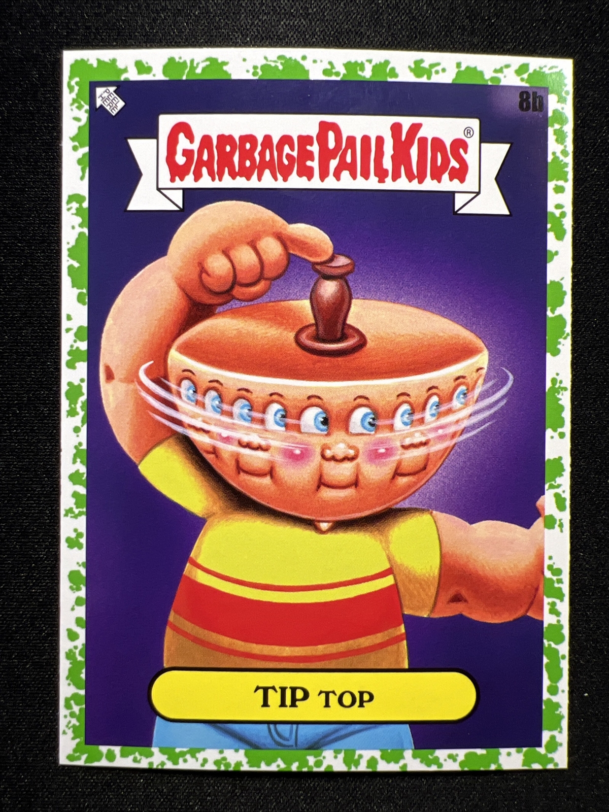 2024 Topps Garbage Pail Kids Series 1 Booger Green #8b TIP Top Rare Collectible