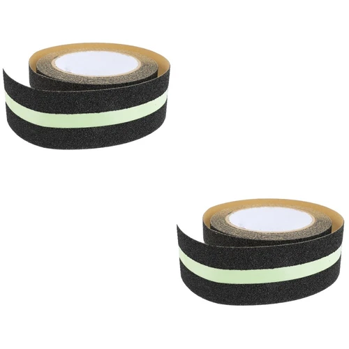  2 Rolls Leuchtende Rutschfeste Aufkleber Griffleiste Rutschfestes Klebeband