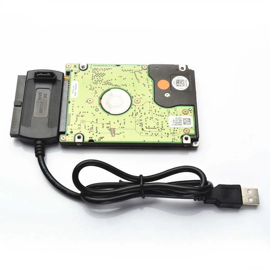 New IDE SATA to USB 2.0 Adapter Converter Cable For 2.5 3.5 Inch Hard Drive HD - Image 3 of 4