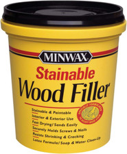 16 Oz 42853 Natural Stainable Wood Filler Interior/Exterior Wood Filler
