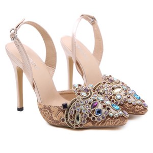 rhinestone slingbacks