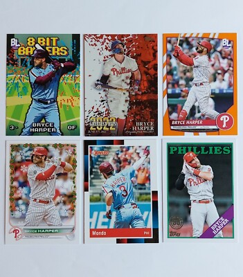 Bryce Harper Insert Lot -  Donruss Topps  Big League & Series 1 Cards   Phillies