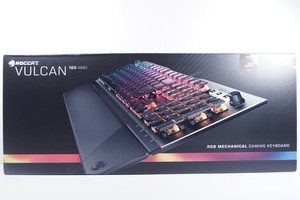 Roccat Vulcan 1 Aimo Rgb Teclado Mecanico Para Juegos Interruptor Tactil Marron Nuevo Ebay