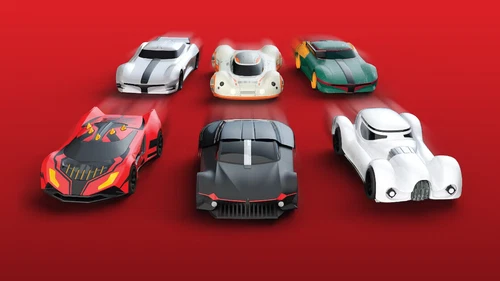 SHELL V-POWER DISNEY STAR WARS RACERS Die-cast Bluetooth Remote Control Cars