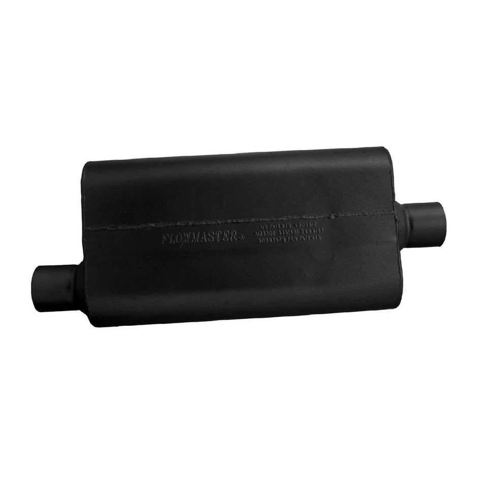 Flowmaster 942551 Juego de 2 silenciadores con cámara de entrada/centro de salida de 2,5" serie 50 Foto 4 de 4