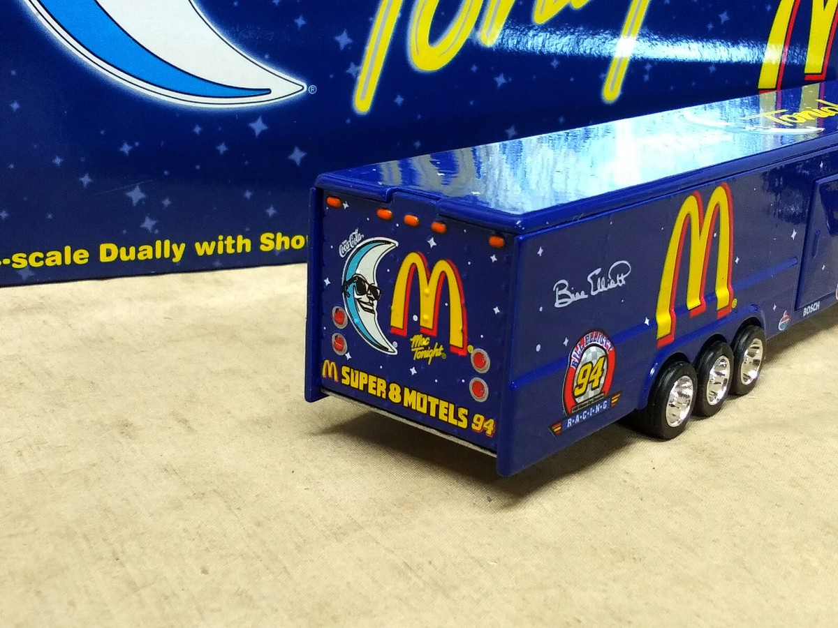 Rare! #94 Bill Elliott 1997 Ford F350 Mac Tonight Dually And Show