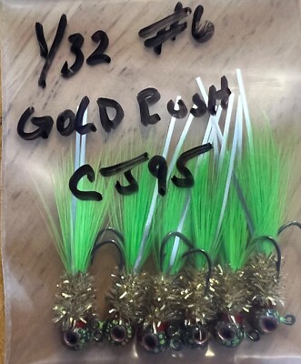 Hand Tied Hackle Tail Crappie Jigs Made in The USA 1/32nd Oz #2,4,6,8 Hand Tied Hackle Tail Crappie Jigs Made in The USA 1/32nd Oz #2,4,6,8