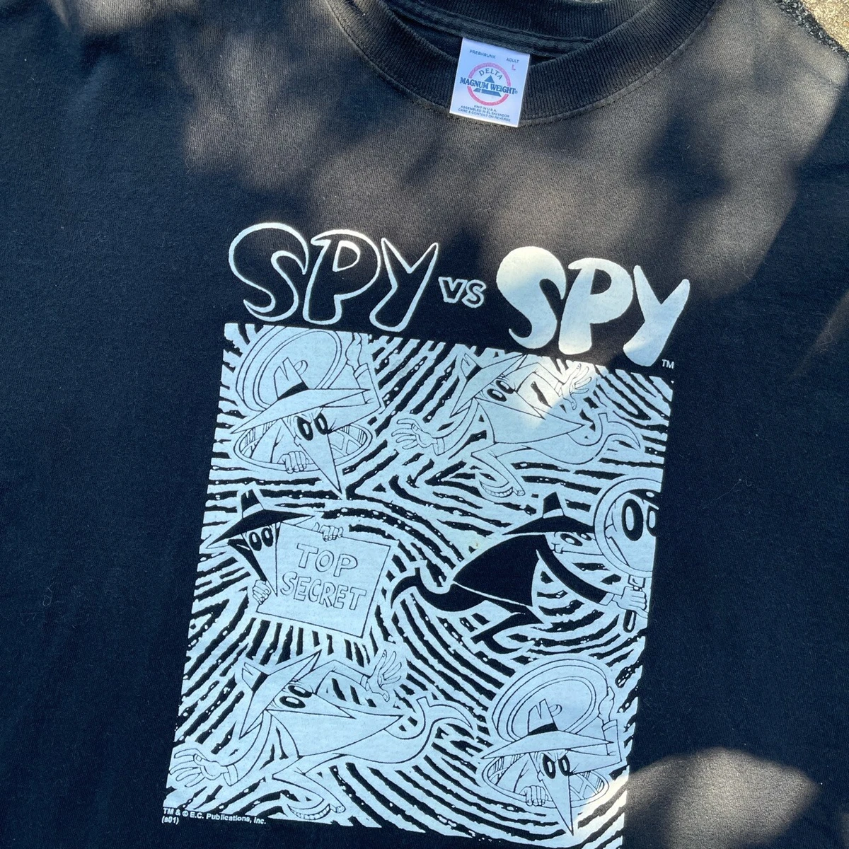 Vintage 90s Spy vs Spy T Shirt Size L- Cartoon Network