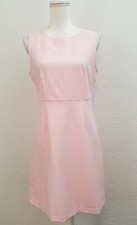 JOE FRESH SIZE 4 PALE PINK UNLINED EMPIRE SLEEVELESS SHEATH DRESS