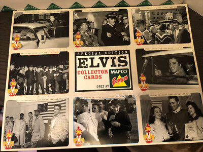 64 Uncut Elvis Presley Cards Special Edition Memphis Commercial Appeal  Rare! | eBay