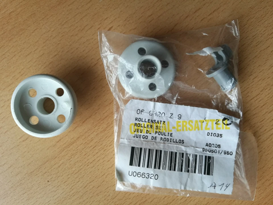 Korbrolle Bosch T.-Nr. 00066320 für Unterkorb Geschirrspüler