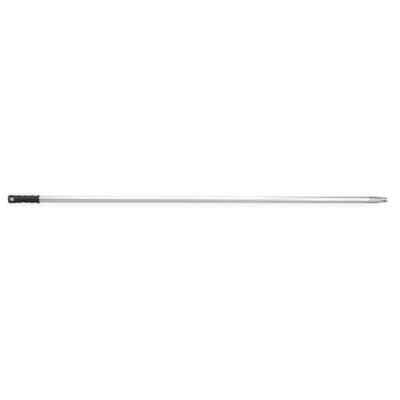 Tough Guy 2Cjp8 Squeegee Handle, Threaded, Aluminum, 61 In L, 1 In Handle Dia,