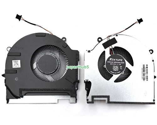 New HP Omen 7 Plus 17-CK 17-CK1020NR 17-CK0372NR TPN-Q266 CPU GPU Cooling Fan - 第 7/9 張圖片